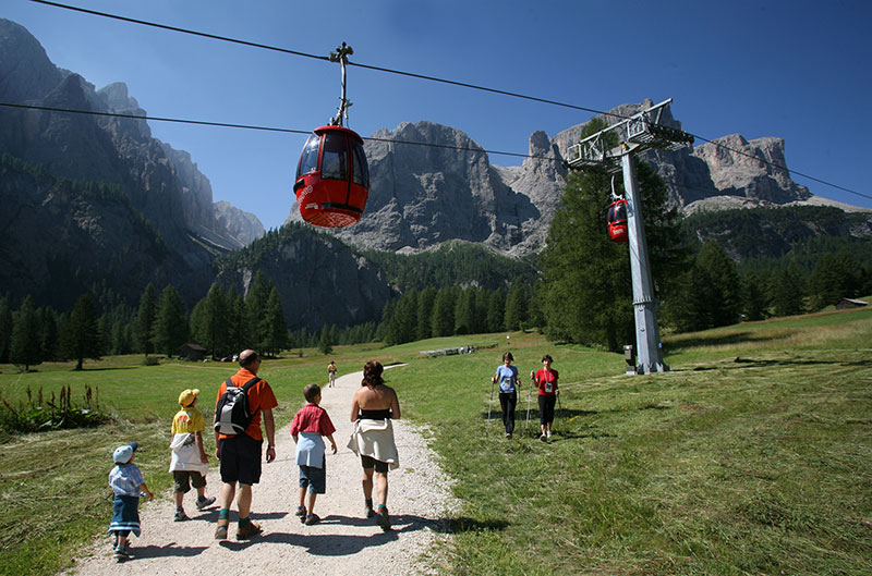 Station de ski Alta Badia en été